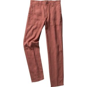 NWT Sanctuary pants Standard Surplus linen  elastic waist 4 pockets TAG:25  XS 2